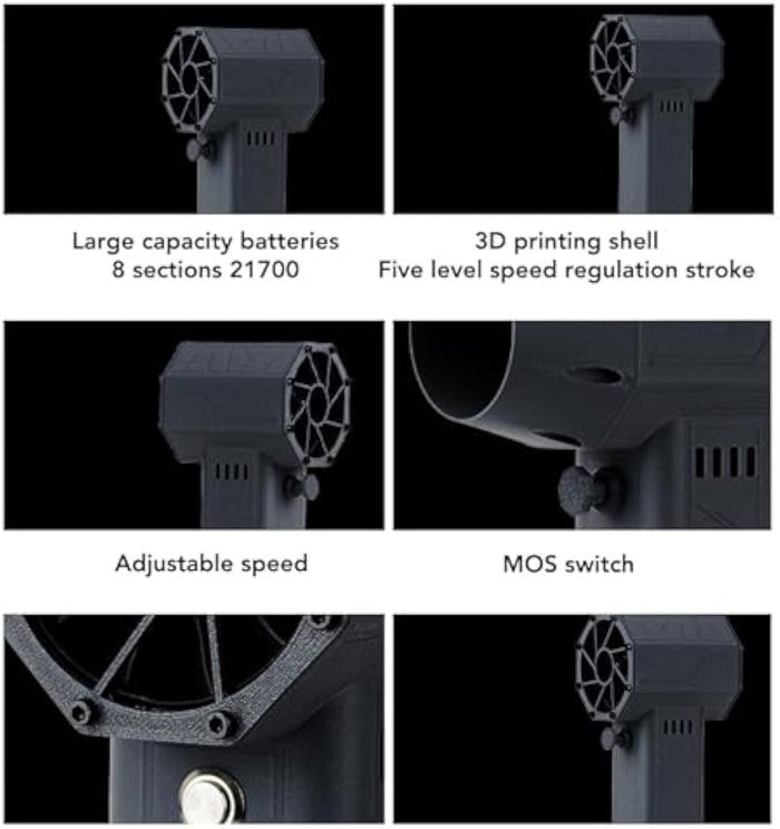 TurboPulse Elite - Futuristic Air Blower